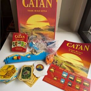 Catan Board Game Set - like new!